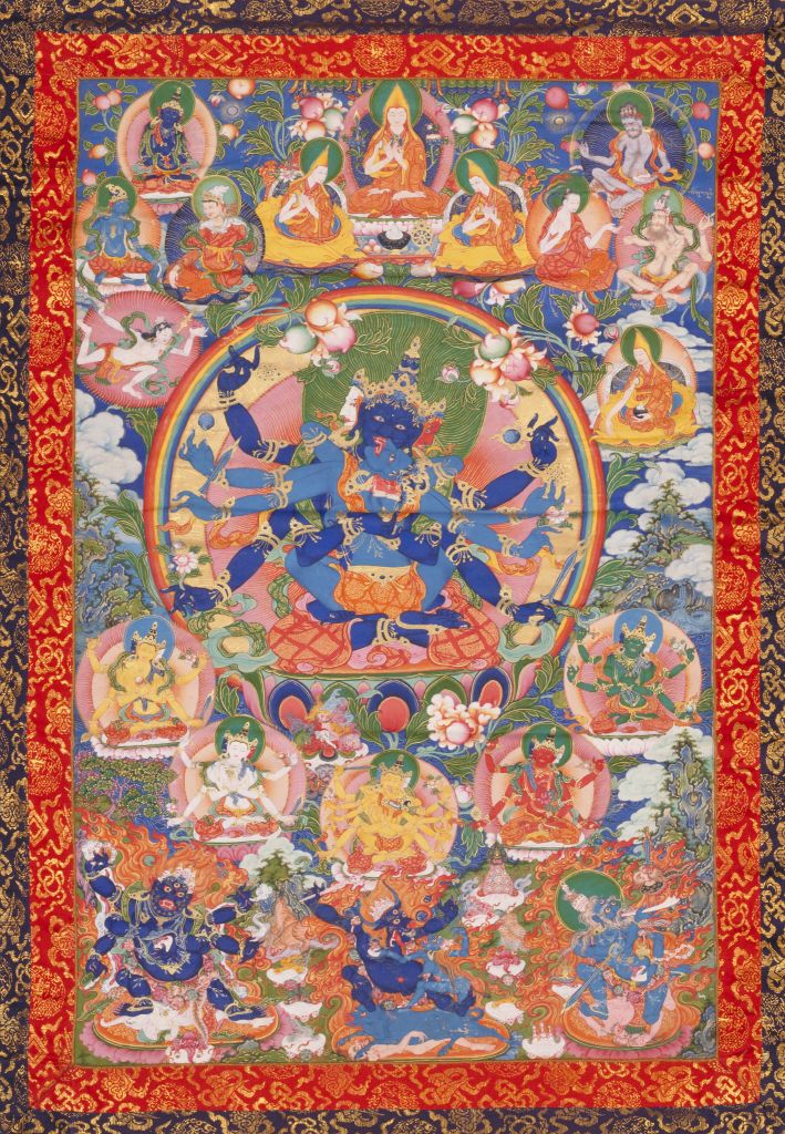 图片[1]-Secret Buddha Thangka-China Archive